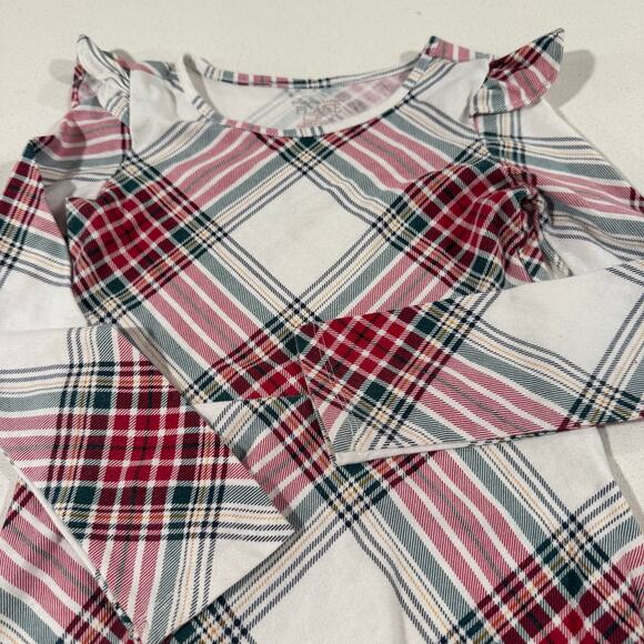 Children's Place Toddler Girl 5T Holiday Plaid Dress - Picture 4 of 4